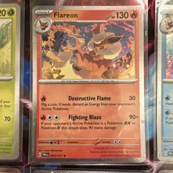 Pokemon Prismatic Evolutions Eeveelution Cosmos Holo Costco Mini Tin Promo Set - Image 3