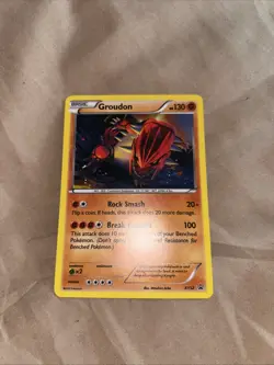 Groudon XY52 XY Holo Black Star Promo Pokemon - Image 1