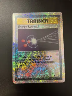 Energy Retrieval 107/110 Legendary Collection Reverse Holo Rare Pokemon TCG LP - Image 1