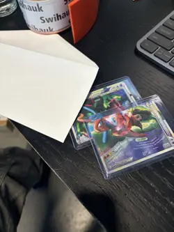 Pokemon TCG Rayquaza & Deoxys LEGEND (Both Halves) Undaunted 89+90/90 Holo Holo - Image 1