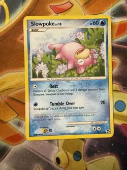 Pokemon TCG Great Encounters Slowpoke 82/106 - Image 1