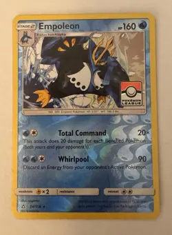 Empoleon 34/156 Reverse Holo Pokemon League Promo Pokemon TCG - Image 1