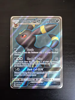 Umbreon GX 142/149 Pokemon Sun & Moon Base Set Full Art Near Mint Condition - Image 1