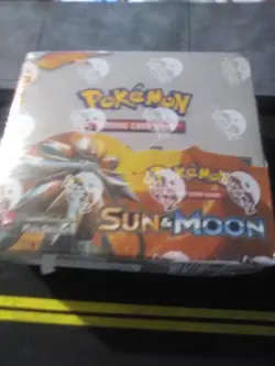 Pokemon Sun & Moon Base Set Booster Box Sealed - Image 1