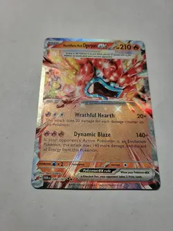 Heartflame Mask Ogerpon ex 040/167 Double Rare Twilight Masquerade Pokemon(D017) - Image 1