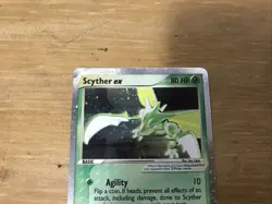Vintage Pokemon TCG Scyther EX 102/109 Ultra Rare Full Holo Ruby & Sapphire - Image 3