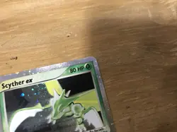 Vintage Pokemon TCG Scyther EX 102/109 Ultra Rare Full Holo Ruby & Sapphire - Image 5