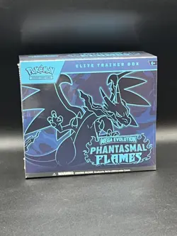 Pokemon TCG Mega Evolution Phantasmal Flames Elite Trainer Box - Sealed ETB - Image 1
