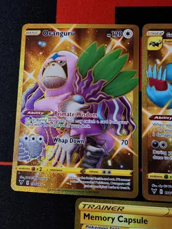 Pokemon Vivid Voltage Lot of 3 Secret Rares - Obstagoon, Oranguru, Memory... - Image 2