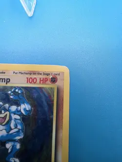 Pokemon Machamp 1st Edition 8/102 Unlimited Base Set 1999 Holo - Image 3
