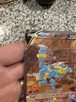 Pokemon TCG Machamp V (Alternate Art) 172/189 Swsh10: Astral Radiance Holo NM - Image 3