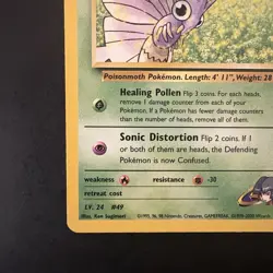 Pokemon TCG Sabrina's Venomoth Gym Heroes 34/132 Non-holo Rare Vintage WotC - Image 5