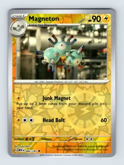 Magneton - Scarlet & Violet 151 082/165 - Reverse Holo - NM - Pokemon TCG - Image 1
