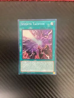 Yugioh Seventh Tachyon MZTM-EN016 Secret Rare 1st Edition NM - Image 1