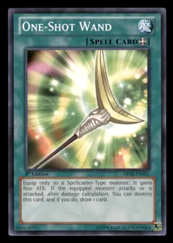 Yugioh One-Shot Wand #ABYR-EN051 Abyss Rising LP - Image 1