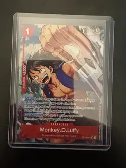 Monkey. D. Luffy OP14-013 (SR Alt Art) One Piece TCG The Azure Seas Seven OP14 - Image 1