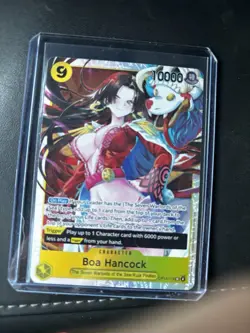 Boa Hancock SR OP14-112 The Azure Sea's Seven English One Piece TCG Super Rare - Image 1