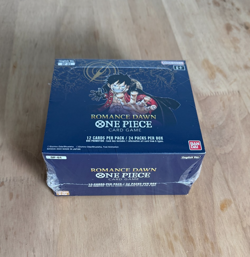 One Piece Romance Dawn Booster Box OP-01 Blue Bottom Sealed with Acrylic Case - Image 3