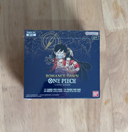 One Piece Romance Dawn Booster Box OP-01 Blue Bottom Sealed with Acrylic Case - Image 4