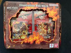 Bandai One Piece Card Game Illustration Box vol. 5, Brand New, Factory Sealed - Image 1