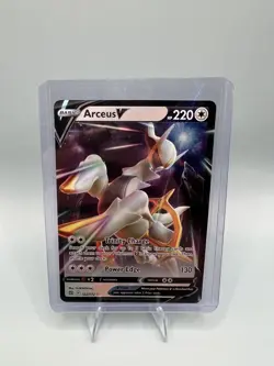 Arceus V 122/172 Holo Ultra Rare Brilliant Stars Pokemon Cards TCG Near Mint NM - Image 1
