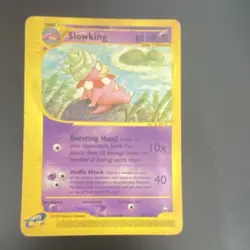 Pokemon Slowking Regular Card 34/147 Aquapolis 80 HP Rare 2002 Stage 1 - Image 1