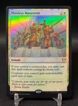 🌈 MTG - Flawless Maneuver - NM - FOIL - Commander Masters - Image 1