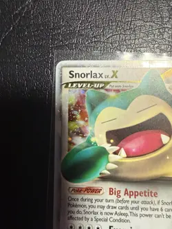 Pokemon 2009 TCG Snorlax LV x Rising Rivals Card 111/111 MP Condition - Image 5