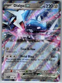Dialga ex SVP 180 SV: Scarlet & Violet Promo Cards - Pokemon Card - NM - Image 1
