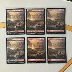 Final Fantasy MTG Chocobo Track Foil Stamped Lands Set Of 5 - 6 Sets - 30 Cards - Image 4