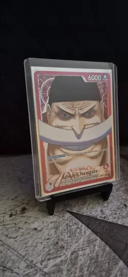 Edward.Newgate (Parallel) OP02-001 L Paramount War - ONE PIECE Card Game - Image 1