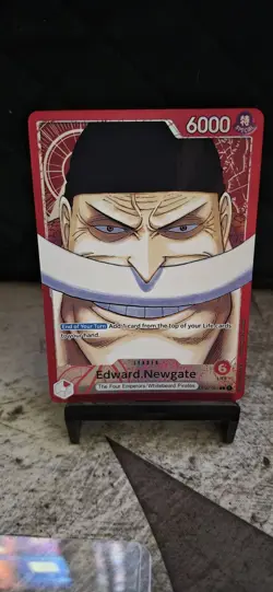 Edward.Newgate (Parallel) OP02-001 L Paramount War - ONE PIECE Card Game - Image 3