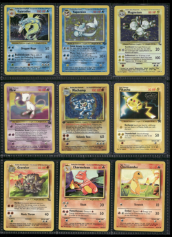 Vtg Pokemon Card Collection Lot Base Set 1st Edition Promo Binder Holos WOTC - Image 1