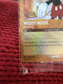 SEALED Mickey Mouse True Friend Promo 36/P2 Puzzle Glimmer Foil LORCANA card - Image 5