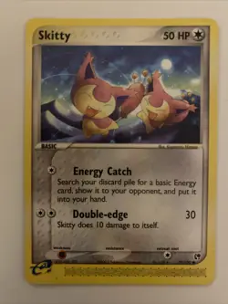 Skitty 79/100 EX Sandstorm Pokemon Card EXC - Image 1
