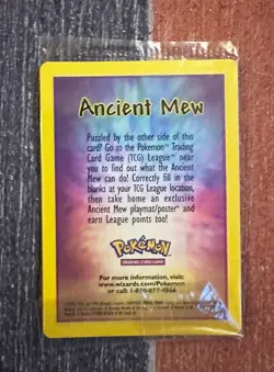 Pokemon Movie Promo Cards - Pikcahu, Electabuzz, Ancient Mew - Image 2