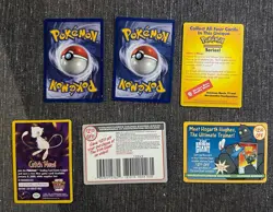 Pokemon Movie Promo Cards - Pikcahu, Electabuzz, Ancient Mew - Image 4