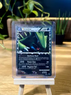 Tyranitar 88/95 Prime Holo Ultra Rare HGSS Unleased Set Pokemon Card 2010 - Image 1