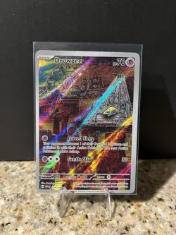 Pokemon Drowzee TCG Scarlet & Violet Base Set Holo Card 210/198 Illustration - Image 1