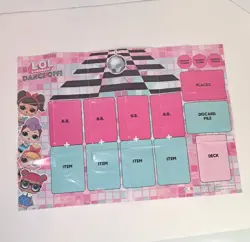 L.O.L. Surprise! LOL Surprise DANCE OFF! Card Game Lot 70 Cards, Tokens & Poster - Image 5