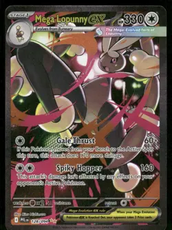 Pokemon Cards Mega Lopunny ex 128/094 Phantasmal Flames NM - Image 1
