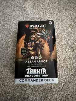 Tarkir Dragonstorm Commander Deck Abzan Armor, MTG Magic the Gathering - Image 1
