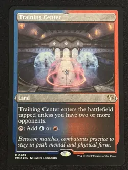 1x MTG Training Center (Foil Etched) - Commander Masters (CMM) #619 - Magic - Image 1