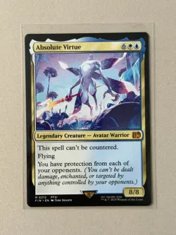 Final Fantasy MTG Absolute Virtue FIN 0212 Non Foil Rare - Sleeved - Image 1