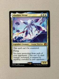 Final Fantasy MTG Absolute Virtue FIN 0212 Non Foil Rare - Sleeved - Image 2