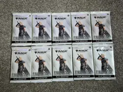 Final Fantasy MTG Play Booster Packs x10 Magic the Gathering - Sealed - Image 2