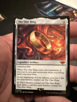The One Ring Lord of the Rings Regular 246 NM - Image 1