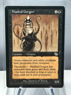 MTG - Masked Gorgon - Judgment - X1 - (LP) - Rare 69/143 - Image 1