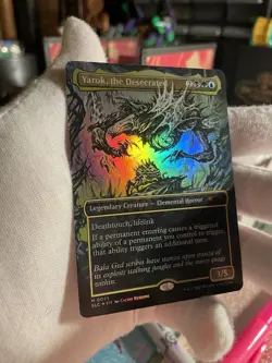 Yarok, The Desecrated- MTG - Secret Lair- Encyclopedia Of Magic 🍷✨Nm Foil✨ - Image 1