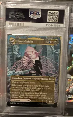 2025 MTG Spm Gwen Stacy (0209) (Borderless) Marvel's Spider-Man Regular PSA 10 - Image 2